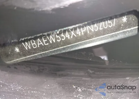 2004 BMW 330Xi from USA, damaged, VIN WBAEW534X4PN32057